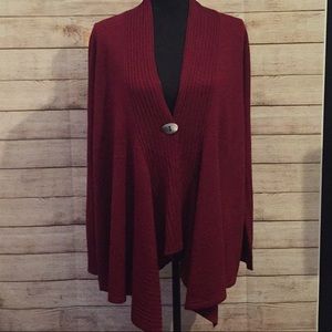 NWT Deep Red Sweater XL